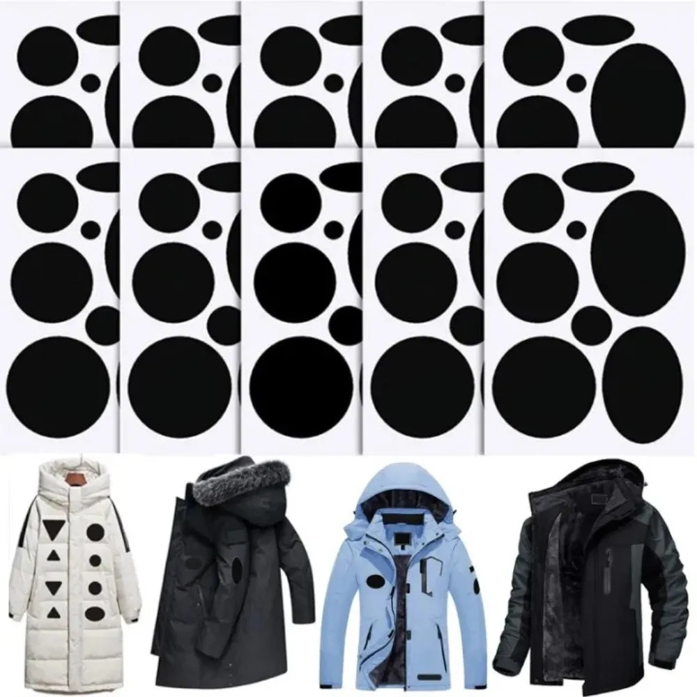 Waterproof Different Shapes Self Adhesive Patche for down Jackets Pants Clothes Repair Washable Patch Apparel Sewing Fabric