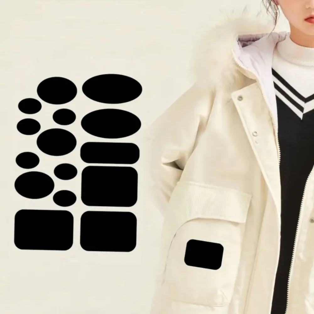 Waterproof Different Shapes Self Adhesive Patche for down Jackets Pants Clothes Repair Washable Patch Apparel Sewing Fabric