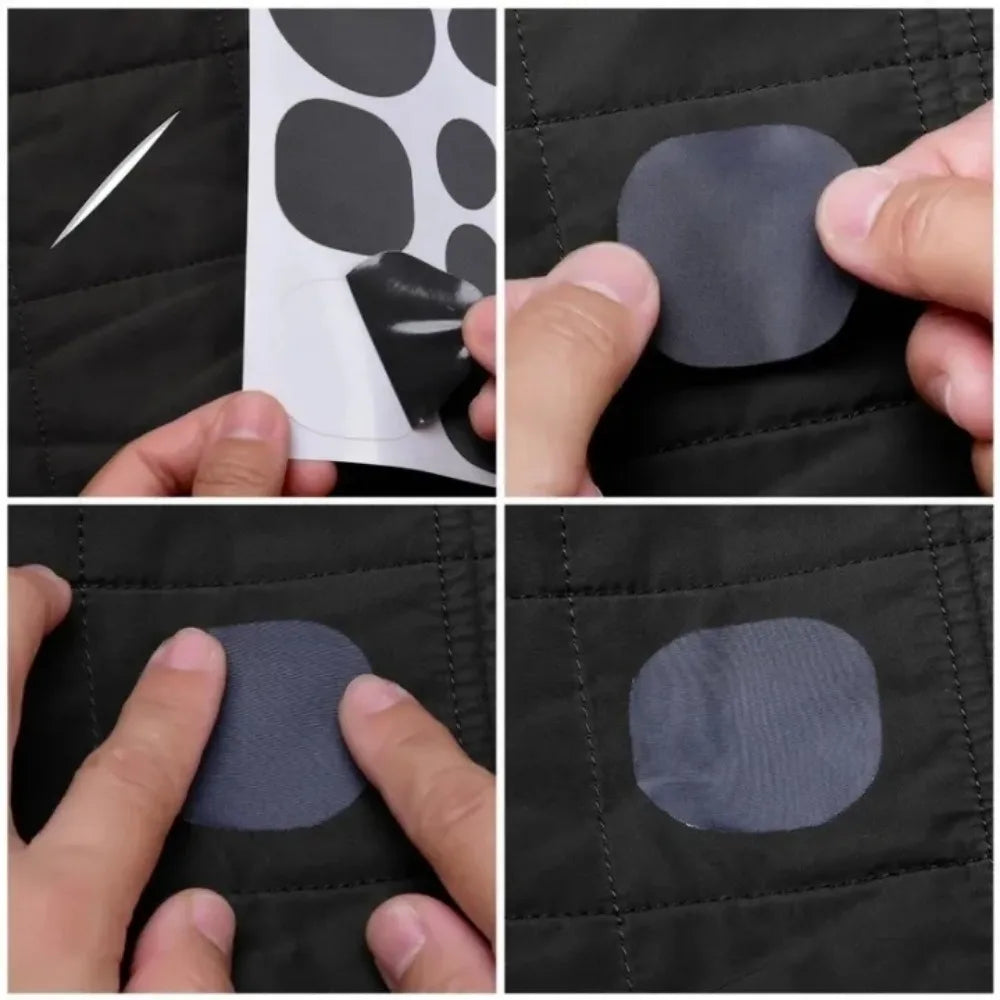 Waterproof Different Shapes Self Adhesive Patche for down Jackets Pants Clothes Repair Washable Patch Apparel Sewing Fabric